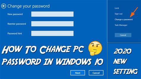 cnu password reset|how do i change my computer password.